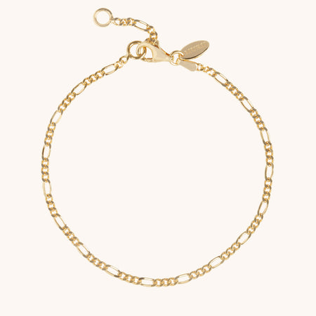 Figaro Bracelet Gold